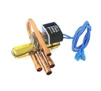 Électrovanne d'inversion 4 voies AC 220 V 1P 4,17 MPa pour climatisation