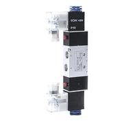 Électrovanne directionnelle pneumatique à Double tête, Double commande, 5 voies, 2 positions, maintien de puissance, 4V120-06 4v220-08(4V220-08,DC24V)
