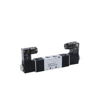 Électrovanne directionnelle pneumatique à Double tête, Double commande, 5 voies, 2 positions, maintien de puissance, 4V120-06(Only valve,AC24V)