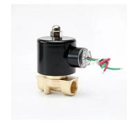 Électrovanne DN10 en laiton, normalement fermée, for eau, huile et air. Alimentation : 12 V CC, 24 V CC, 220 V CA ou 110 V CA.(G_240VAC)