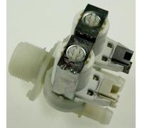 Electrovanne double 180° adaptable pour WMB71431, wtv6732, WA1050, WMB51420, WTV7712, WTE10734, WTV7