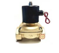 Électrovanne électrique 1/4 "3/8" 1/2 "3/4" 1 "DN8/10/15/20/25/50, pneumatique normalement fermée for eau, huile et Air 12V 24V Connexion rapide(DN50,24V)