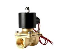 Électrovanne électrique 1/4" 3/8" 1/2" 3/4" DN8/10/15/20/25/50 normalement fermée pneumatique for eau, huile, air, gaz 12 V, 24 V, 110 V, 220 V(DN8,DC24V)