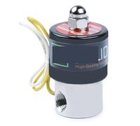 Électrovanne électrique 1/4" en acier inoxydable 110 VAC normalement fermée