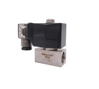 Électrovanne électrique 2 voies en acier inoxydable, normalement fermée, à action directe, 1/2"(DC12V,FKM Seal)