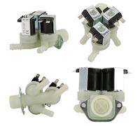 Électrovanne Électrique 3 Voies, Entrée D'eau, N/C, Normalement Fermée, Électrovanne For Machine À Laver Électrique, Plastique, AC 220 V, G3/4(DC12V)