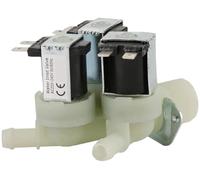 Électrovanne électrique 3 voies, entrée d'eau, N/C, normalement fermée, électrovanne for machine à laver électrique, plastique, AC 220 V, G3/4