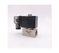 Électrovanne électrique à action directe 1bar, 1/2 pouce, AC220V, 8mm, en acier inoxydable normalement fermé, petit gaz, 2 voies(Nbr Seal,DC12V)