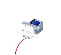 Électrovanne électrique à deux positions, deux voies, fermeture normale, DC 6 V/12 V/24 V, vanne de régulation de débit d'eau(12V)