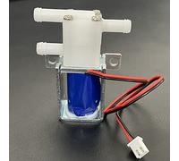 Électrovanne électrique à deux positions et trois voies, DC 6V /12V/ 24V, N/ON/C, petit contrôle de débit électromagnétique, 1 pièce(12V)