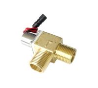 Électrovanne électrique à impulsion simple, filetage mâle 1/2", entrée d'eau CC 4,5 V-6 V 500 mA, raccords sanitaires for urinoirs et jardinage(Vertical)