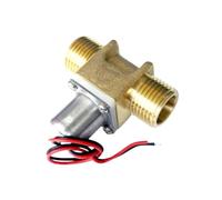 Électrovanne électrique à impulsion simple, filetage mâle 1/2", entrée d'eau CC 4,5 V-6 V 500 mA, raccords sanitaires for urinoirs et jardinage(Parallel)