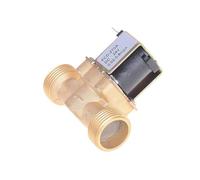 Électrovanne électrique eau entrée d'air normalement fermée débit 3/4 pouces 12 V DC, 220 V, interrupteur doré 24 V(DC 12V)