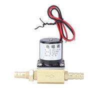 Électrovanne électrique, électrovanne électrique de 0~0.8Mpa pour poste de soudage pour air, argon et C02 G1 / 8 ", AC220V 36V DC24V(DC24V)