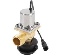 Electrovanne électrique en acier inoxydable G1/2 G3/8 Electrovanne de contrôle de l'eau pourautomatique d'interrupteur