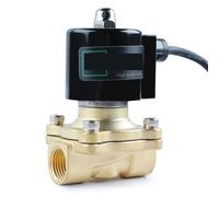 Électrovanne électrique en laiton 1,27 cm sous l'eau 110 V AC normalement fermée IP67 Air non potable eau huile carburant