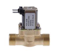 Électrovanne électrique en laiton, 1 pièce, DC 12V 24V AC 220V G1/2 ''(DC24)