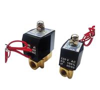 Électrovanne Électrique En Laiton DN15 DN20 DN25 DN08 For Eau, Huile Et Air, Normalement Fermée IP65 12 V, 24 V, 220 V G1/4 3/8 1/2 3/4 1"(DN10,G_12V_COPPER BODY)