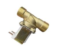 Électrovanne électrique en laiton normalement fermée et ouverte G1/2 "DC12V/24V AC 220V for distributeur d'eau, chauffage solaire, 1 pièce(24V,Normally Open)