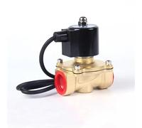 Électrovanne électrique étanche 6,35 mm, 9,5 mm, 1,27 cm, 1,9 cm, 1,9 cm, DN8/10/15/20/25/50 pneumatique normalement fermée pour eau, huile, air (AC110 V, DN35)
