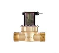 Électrovanne électrique fiable pour eau chaude solaire, G12 normalement fermée (C)