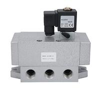 Electrovanne Électrique G1 / 2 Pouces 2 Positions 5 Voies K25DH - 15 - Fiabilité Optimale, Compacte et Grande Capacité pour Commande Directionnelle Industrielle (AC220V)