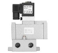 Électrovanne électrique G1 2 pouces coupure 2 positions connexion 3 voies en alliage d'aluminium K23JD15 électrovanne haute performance pour l'automatisation industrielle et les (DC12V)