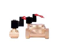 Électrovanne électrique haute pression, économie d'énergie, normalement fermée, vanne d'eau à membrane pilote en laiton 16kg, 12V 24V 220V(0927400,NBR-SEAL_110VAC_NORMAL CLOSED)