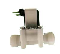 Électrovanne électrique magnétique à connecteur rapide 3/8" CC 12 V, 24 V, 36 V, 48 V CC 110 V, 220 V, contrôleur de débit d'entrée d'eau(220V)