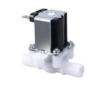Électrovanne électrique magnétique à pression normalement fermée, vanne d'entrée d'eau et d'air, interrupteur de débit, DC 12V 24V 220V