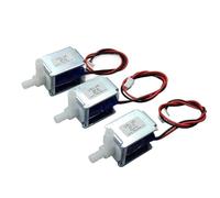 Électrovanne électrique miniature DC 6 V 12 V 24 V, normalement fermée, micro-vanne de contrôle du débit d'eau, vanne d'arrosage des fleurs(DC 24.0V)
