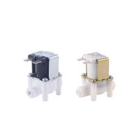 Électrovanne électrique NC, interrupteur magnétique de débit d'entrée d'eau et d'air CC 12 V, distributeur magnétique de machine à laver 1/4" 12 V 24 V 220 V(DC 12V)