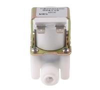 Électrovanne Électrique NC Magnétique DC 12V, Interrupteur De Débit D'entrée D'air Et D'eau, Distributeur Magnétique De Machine À Laver 1/4 "12V 24V 220V(DC 12V)