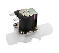 Électrovanne Électrique Normalement Fermée 1/2" AC 110 V 220 V DC 12 V 24 V 1/2" Magnétique 4,8 W 6 W Contrôleur De Pression D'air Et D'eau Interrupteur 80 Mm(AC110V 6W)