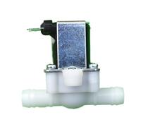 Électrovanne Électrique Normalement Fermée 1/2" DC 12 V 24 V AC 220 V, Vanne De Pression Magnétique, Vanne D'admission D'eau Et D'air(24V_NORMALLY CLOSED)