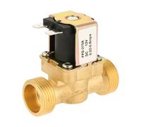 Électrovanne électrique normalement fermée en laiton, 1 pièce, DC12 V G3/4, for électrovanne d'eau