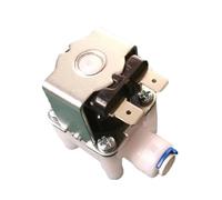 Électrovanne électrique normalement fermée, interrupteur de débit d'entrée d'eau magnétique 1/4" CC 12 V 24 V 220 V(48V)