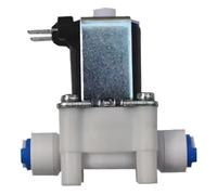 Électrovanne électrique normalement ouverte magnétique 1/4 "DC 12V 24V 110V 220V, interrupteur de débit d'entrée d'eau, distributeur de contrôleur magnétique(36V)