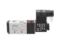 Électrovanne électrique pneumatique 4V110-06 4V210-08 4V310-10 4V410-15, électrovanne de contrôle de Direction 12V 24V 110V 220V(4V310-08,AC24V)