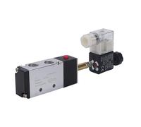 Électrovanne électrique pneumatique 4V210-06 5W2P, électrovanne d'air de contrôle 12V 24V 220V, tension de bobine 4mm-12mm, accessoires de tuyau(4V210-06,AC220)