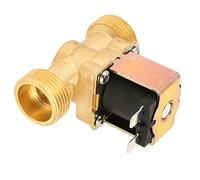 Électrovanne électrique vanne pneumatique de commande électrovanne en laiton G3/4 pour eau 12 V DC normalement fermée