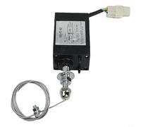Électrovanne électromagnétique 12 V XHQ-PT - Solénoïde d'arrêt du moteur pour équipement lourd - Réglage électrique de l'accélérateur, traction 90-110 N, fonctionnement de -40 °C à 150 °C