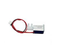 Électrovanne électromagnétique de petite taille, DC 4,5 V, 6 V, 12 V, 24 V, normalement fermée, vanne de régulation de débit d'eau N/C(DC 4.5V)