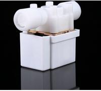 Electrovanne électromagnétique, électrovanne d'entrée et de sortie, électrovanne de pression, électrovanne d'eau en plastique 12V, kit d'électrovanne normalement fermée, commutateur de débit d'entrée 