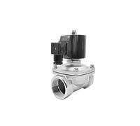 Électrovanne électronique 1-1/2 ", en acier inoxydable 220 étanche, normalement fermée, 220V 12V 24V 110V(G-240vac-viton-seal)