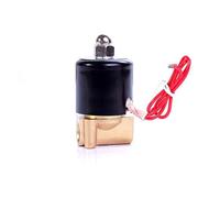 Électrovanne, Électrovanne électrique en laiton DN6 DC12V DC24V AC220 110, électrovanne normalement fermée for eau, huile et Air(BSP_240VAC)