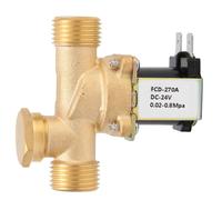 Électrovanne, Électrovanne en laiton, Électrovanne électromagnétique, Électrovanne normalement fermée, Électrovanne G1/2