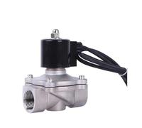 Électrovanne en acier inoxydable basse pression normalement fermée 24v 32 1-1/4 pouces for fontaine musicale(2A-32B EPDM,BSP_24VDC)