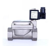 Électrovanne en acier inoxydable normalement fermée à haute pression 1,6 MPa 0927 de formule pilote (110 VAC-VITON-SEAL)
