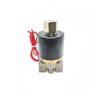 Électrovanne en acier inoxydable normalement fermée/ouverte 1/4 pouce 110 V 220 V 12 V 24 V 1 pièce(G_380VAC_NORMALLY OPEN)